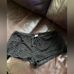 Bathing suit cover up shorts